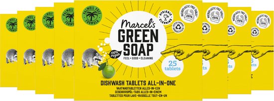 Marcel's Green Soap Vaatwastabletten 8 x 25 stuks