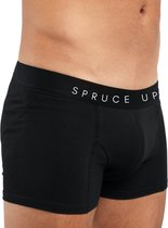 SPRUCE UP - Boxershort heren - Katoen - Boxershort - Onderbroeken heren - Zwart - Maat S - 7 PACK