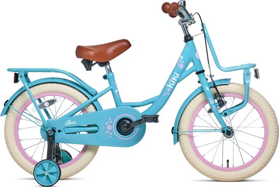 Nogan Kiki - Kinderfiets - Meisjesfiets - 16 inch - Turquoise