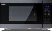 Micro-ondes combiné Sharp YC-MC422AE-SB avec grill et four à convection - 1000W - 42 litres - noir