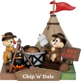 Disney - Diorama-143 - Campingserie - Chip 'n' Dale - 10cm