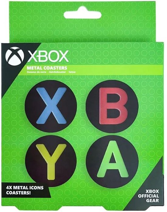 Xbox - Onderzetters - Metaal