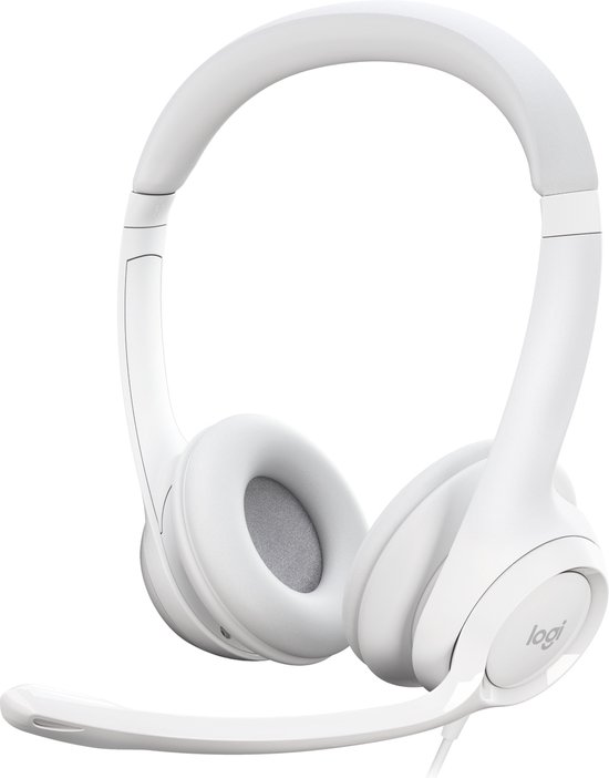 Foto: Logitech h390 computer headset usb a ruisonderdrukkend off white