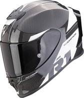 Scorpion Exo R1 Evo Carbon Air Rally Black-White XS - Maat XS - Helm