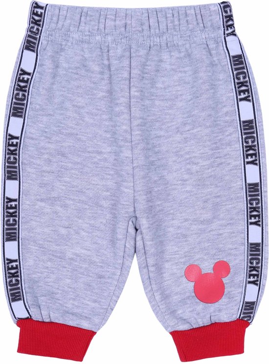 Survêtement MICKEY Disney rouge et gris pour bébé
