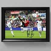 Robin van Persie Ingelijste Handtekening – 15 x 10cm In Klassiek Zwart Frame – Gedrukte handtekening – Football Legend - Voetbal - Manchester United - Arsenal FC - Feyenoord - Nederlands Elftal