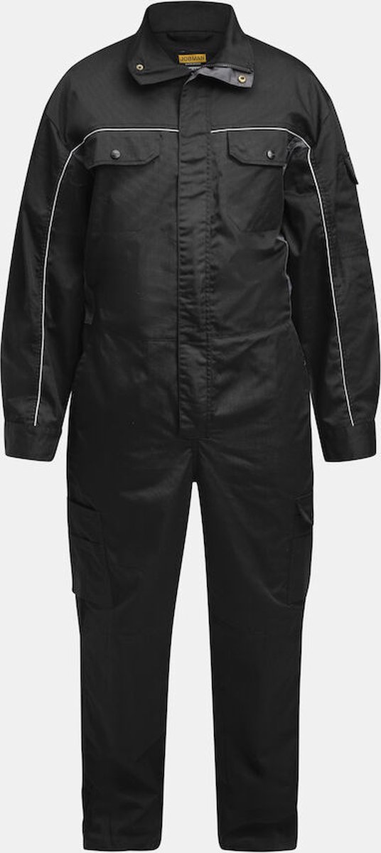 Jobman 4327 Service Overalls 65432723 - Zwart/Grijs - C56