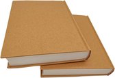 Schetsboek 55 x 825 cm 240 vellen ideaal voor kinderen en volwassenen Kraft Cover Kladblok