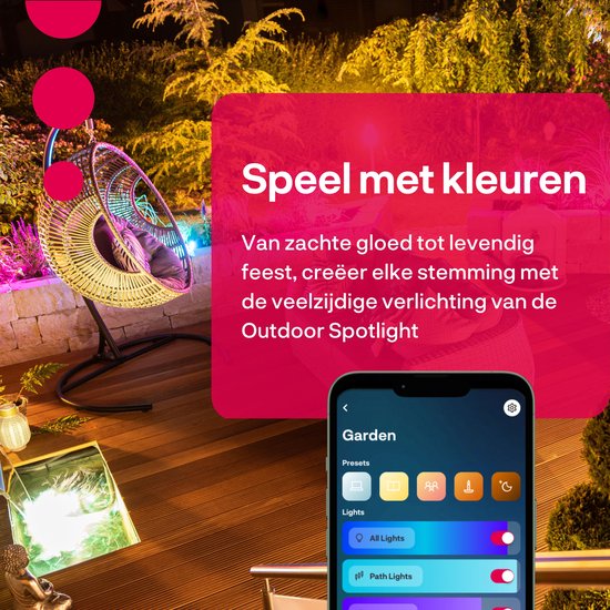 Review: Innr tuinverlichting (Smart Spot Lights en Flex Lights