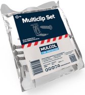 Multiclip Set 30mm voor Brandmanchet Mulcol Multicollar Slim