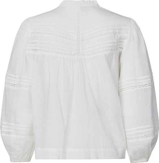 SISTERS POINT Unoa-ms - Blouse Femme - Off White - Taille XL