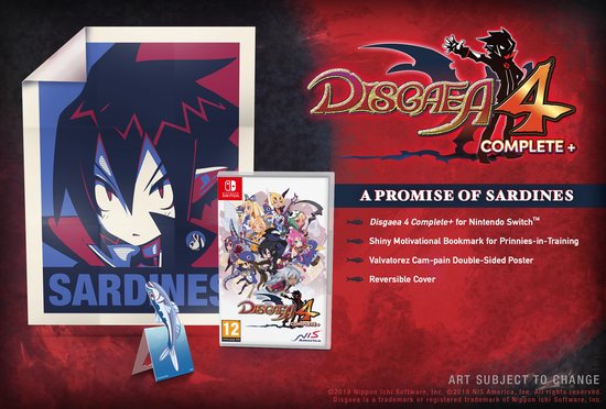 Disgaea 4 Complete+: A Promise of Sardines Edition