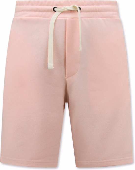 Jogging Shorts Heren - Korte Broek Heren - Pink