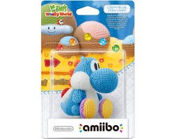Nintendo amiibo figuur - Light Blue Yarn Yoshi (WiiU + New 3DS)