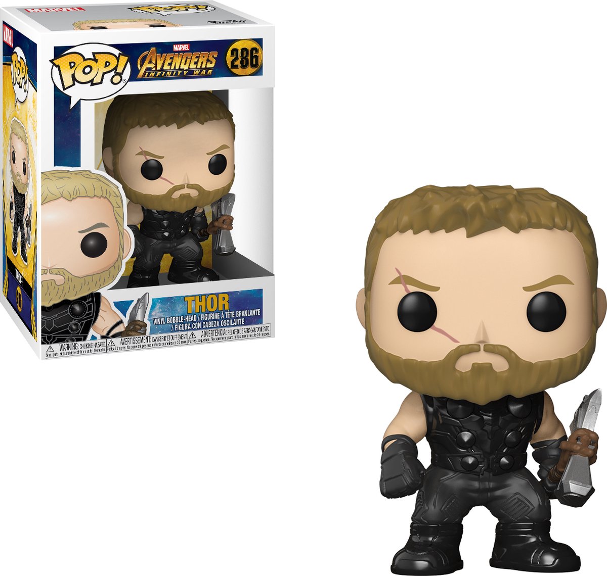 Funko Pop! Avengers Infinity War Thor - #286 Verzamelfiguur — afbeelding 5