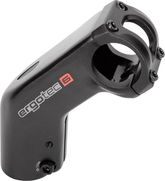 Embouts de cintre Ergotec Evo-Touring en Aluminium AL6061-T6 avec grip soft Noir - Sport