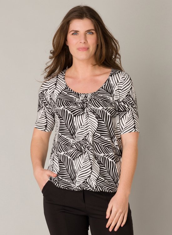 ES&SY Waverly Tops - Black/White - maat 40