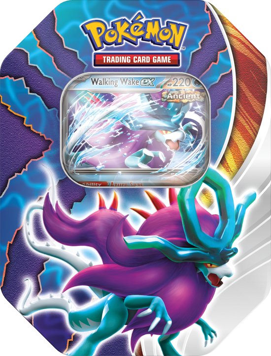 Pokémon - Paradox Clash ex Tin - Walking Wake - Trading Cards - Pokémon Kaarten