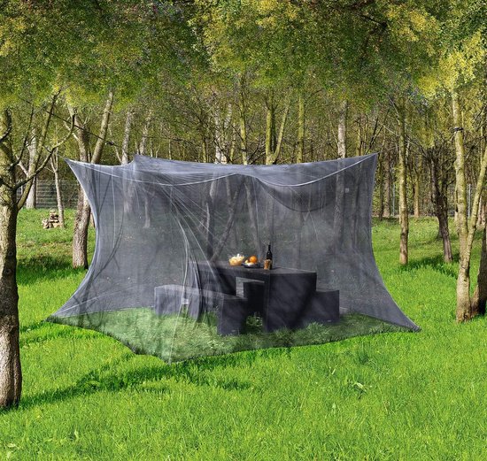 Liemuao Universeel muggennet voor kinderwiegen, met ritssluiting, babybedtent van fijne mesh, voor binnen en buiten (wit, 55 x 100 cm