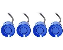 Cartronix Parkeersensoren - Set van 4 - Display met piepsignaal - Blauw