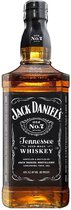 Jack Daniel's Bottle .  Aluminium wandbord 77,5 x 24,5 cm.