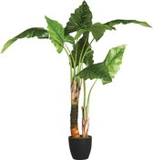 Atmosphera Kunstplant banaan met pot - H124 cm - Plant