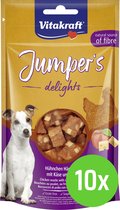 Vitakraft Jumpers Delights Kip Appel 80 gram Hond - 10 verpakkingen