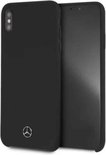 Zwart hoesje van Mercedes-Benz - Backcover - Soft Touch - iPhone Xs Max - Hoogwaardige kwaliteit