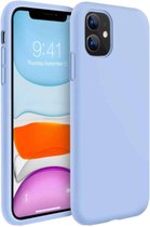 Fonu Premium Siliconen Backcase hoesje iPhone 11 Blauw