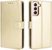 FONU Luxe Booktype Hoesje Samsung Galaxy S21 Plus - Goud