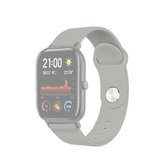 20mm voor Huami Amazfit GTS siliconen vervangende horlogeband (grijs)