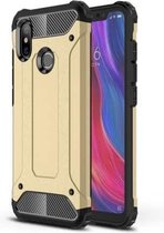 Magic Armor TPU + pc-hoesje voor Xiaomi Mi 8 (goud)