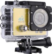 Q3H 2.0 inch scherm WiFi sport actiecamera camcorder met waterdichte behuizing, Allwinner V3, 170 graden groothoek (geel)