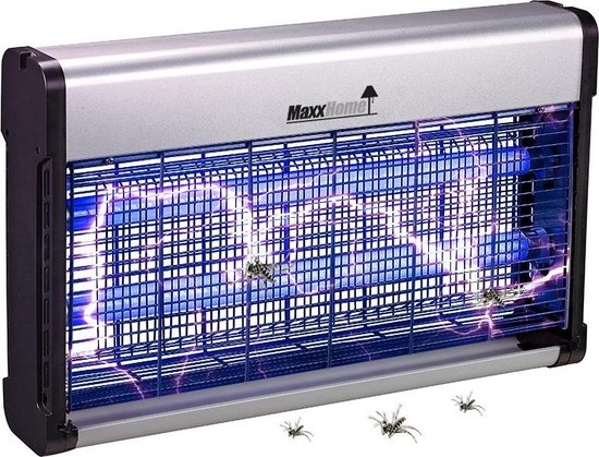 MaxxHome GC40 Muggenlamp - Elektrische Insectendoder – Vliegenlamp – Insectenlamp - 2x20 Watt