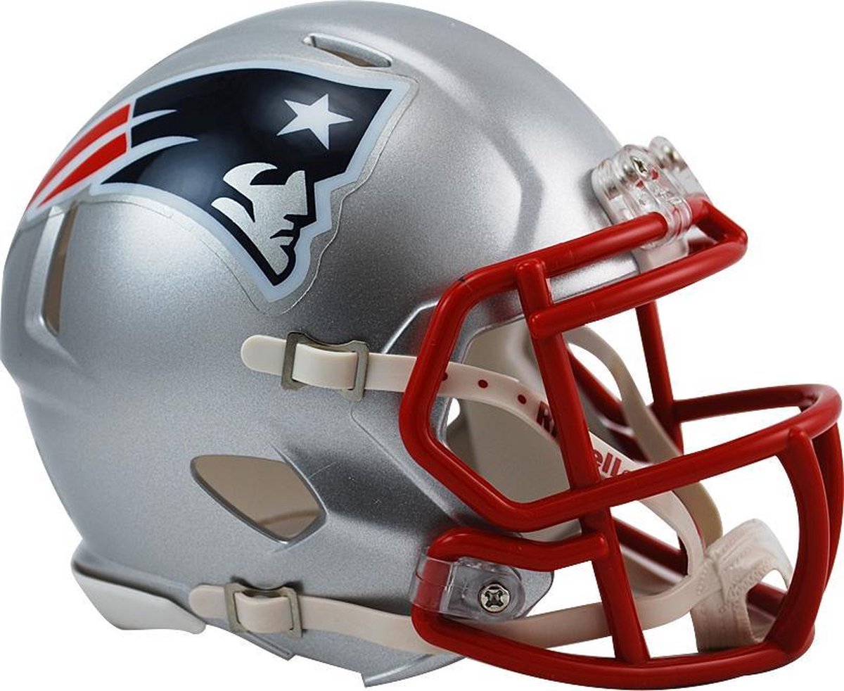 Umeki Bejaarden chrysant Riddell Replica Mini American Football Helm Patriots | bol.com