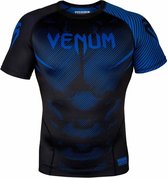 Venum NOGI 2.0 Rashguard S/S Zwart Blauw maat M