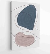 Abstract wall arts vector background collection 3 - Moderne schilderijen – Vertical – 1914443125 - 40-30 Vertical