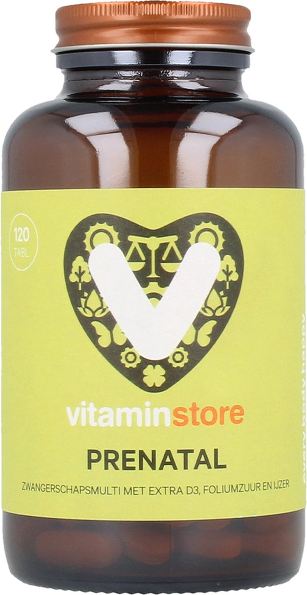 Vitaminstore - Super Multi Mama (voorheen Prenatal) - 120 tabletten