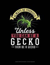 Always Be Yourself Unless You Can Be a Gecko Then Be a Gecko