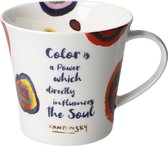 Goebel - Wassily Kandinsky | Koffie / Thee Mok Color is a Power... | Beker - porselein - 350ml