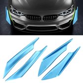 4 STUKS Auto-Styling Flank Decoratieve Sticker (Blauw)