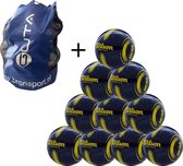 Voetbal Voordeel Set - 10 Veldvoetballen + Gratis Ballentas! - Wilson Sportivo