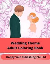 Wedding Theme Adult Coloring Book