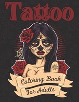 Tattoo Coloring Book For Adults