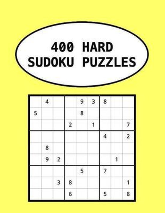 400 Hard Sudoku Puzzles