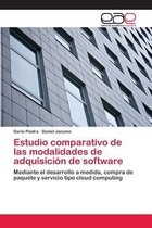 Estudio comparativo de las modalidades de adquisición de software