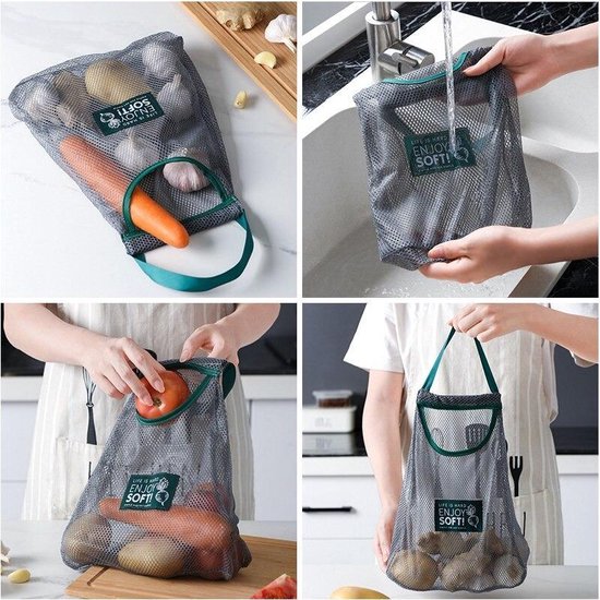 Filet de rangement r utilisable en filet Sac d picerie pour