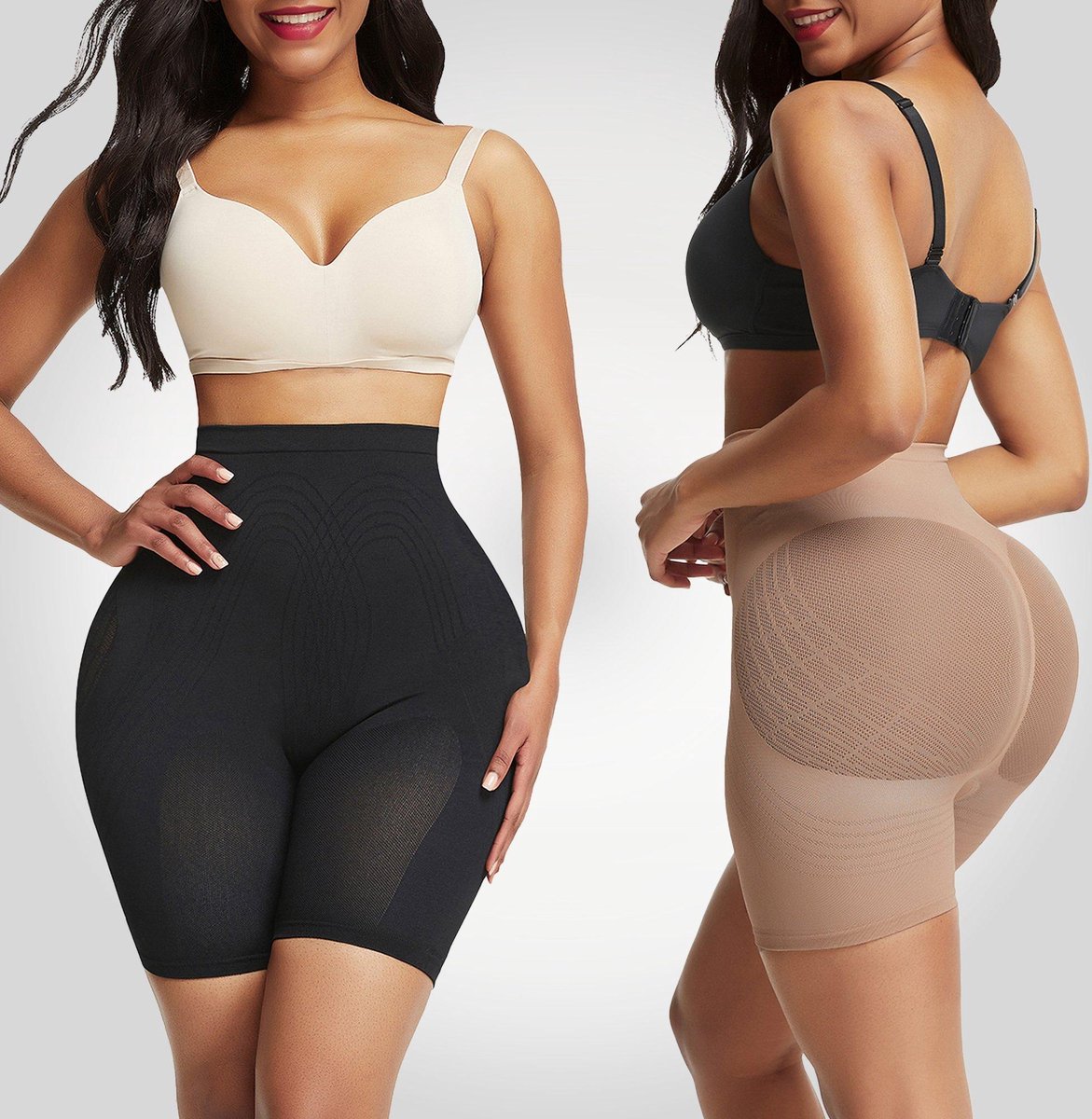 Bella Fit™ Venus - afslank body shapewear met rits
