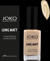 JOKO LONG MATT LONG LASTING SHINE CONTROL SPF 10 / WITHOUT PARABENS  LONG MATT 115
