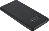 Siliconen back Cover - Geschikt voor Samsung Galaxy Note8 - TPU hoesje zwart